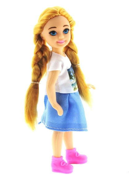 Baonier Kumsal Tshirt 14 cm Sarışın Tekli Kız Bebek - 3