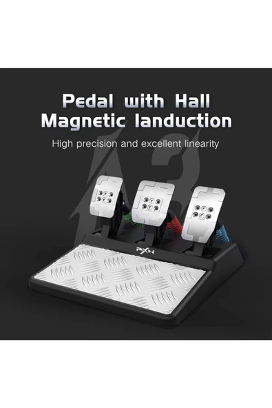 V10 Oyun Direksiyon Seti Yarış Direksiyonu  Ayarlanabilir  6+1 Vites  PC PS4 Xbox One - Resim 5