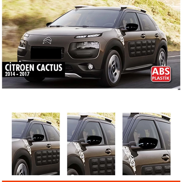 Cactus Batman Ayna Kapağı Piano Black / 2014 - 2017