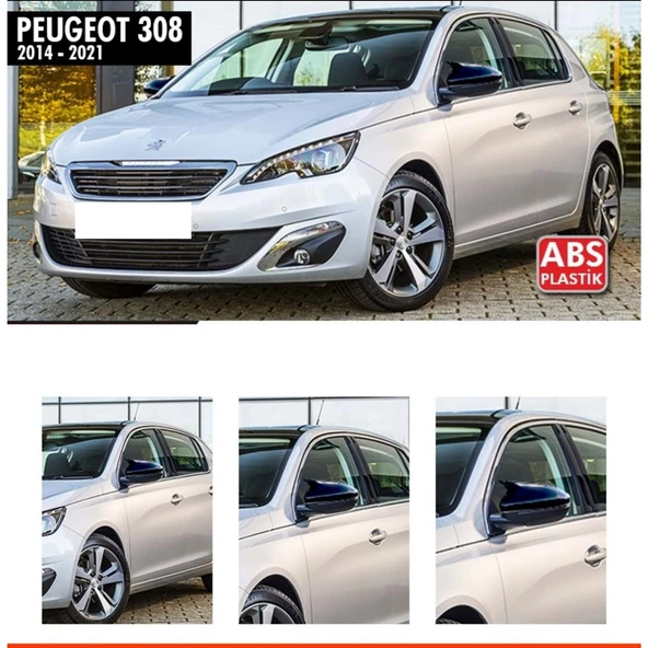 308 Batman Ayna Kapağı Piano Black / 2014 - 2021