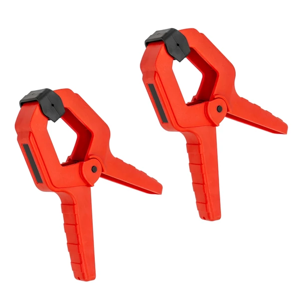 Yaylı Kıskaç Mandal El Tip İşkence Kırmızı Klips Hobi 50 mm 2 inç 2 ADET - 8