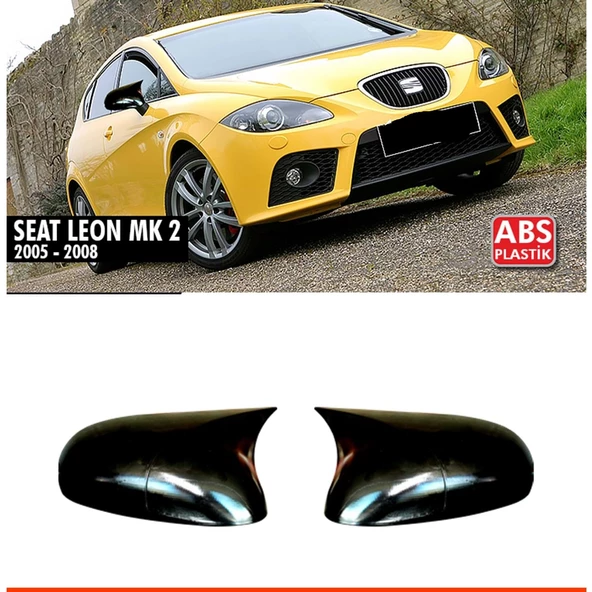 Leon Mk2 Batman Ayna Kapağı Piano Black / 2005-2008