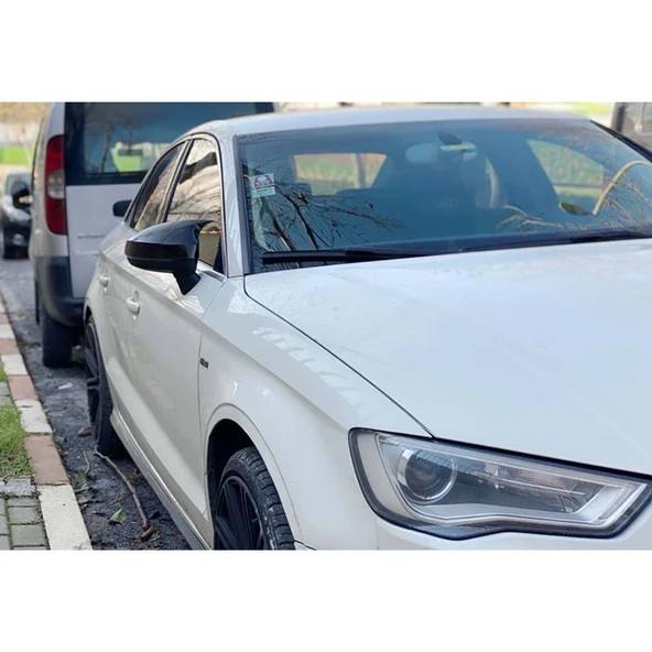 A3 8V Batman Ayna Kapağı Piano Black / 2012-2019 - 2