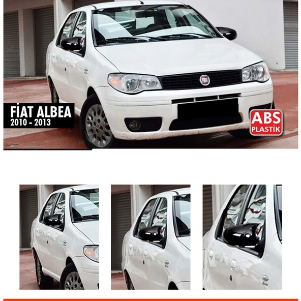 Albea Batman Ayna Kapağı Piano Black / 2010-2013