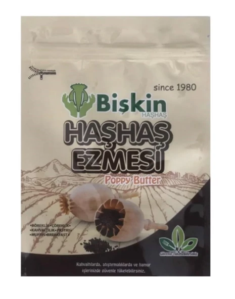 Bişkin Haşhaş Ezmesi 250 gr