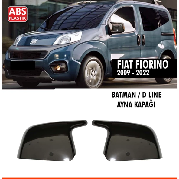 Fiorino Batman Ayna Kapağı Piano Black / 2008-2022
