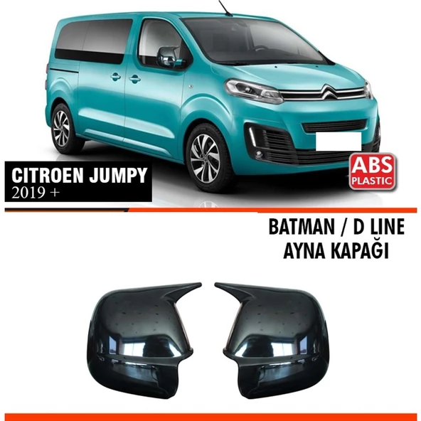 Jumpy Batman Ayna Kapağı Piano Black / 2019 Sonrası