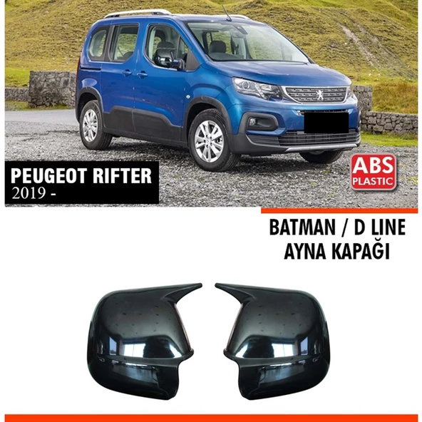 Rifter Batman Ayna Kapağı Piano Black / 2019 Sonrası