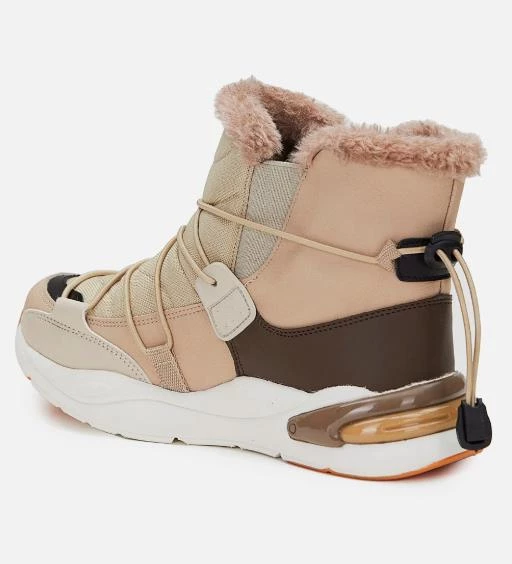 Vicco Pablo Kahverengi Kışlık Bej Kahve Kürklü Çocuk Bot - Resim 3