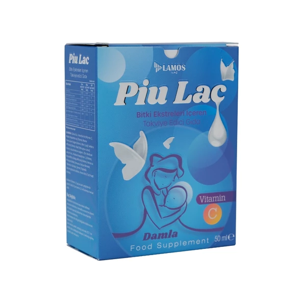 Pıu Lac 50Ml Sut Arttırıcı Damla