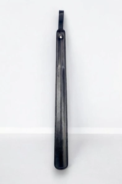 Digithome Çelik Gövdeli Deri Kaplama Yumuşak Ayakkabı Çekeceği Kerata 50cm Siyah C-1-1-144 - 6