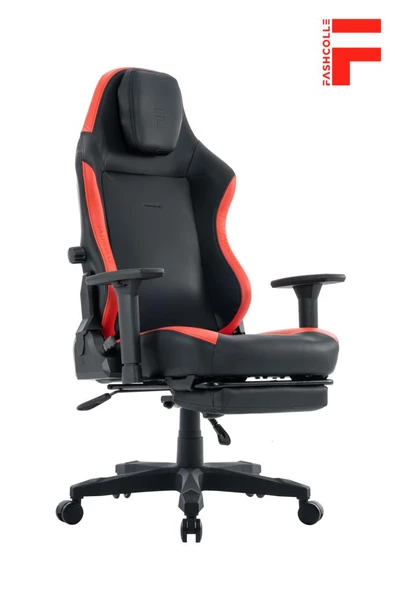 Fashcolle Globe Pro Black-Red Oyuncu Koltuğu - 2