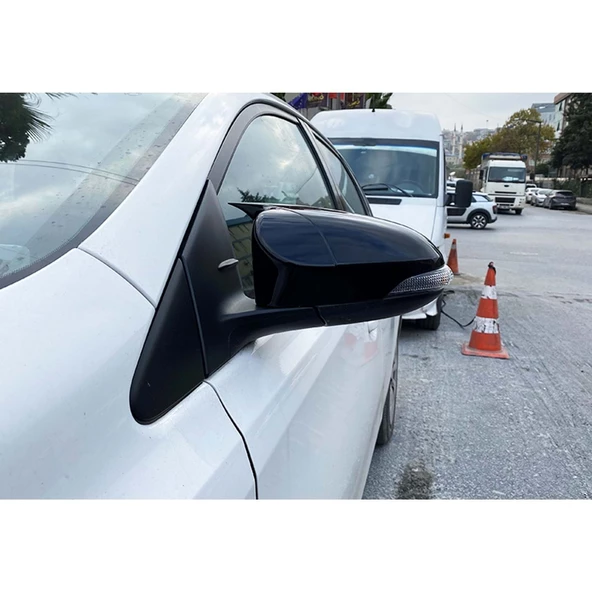 Corolla Batman Ayna Kapağı Piano Black / 2013-2018
