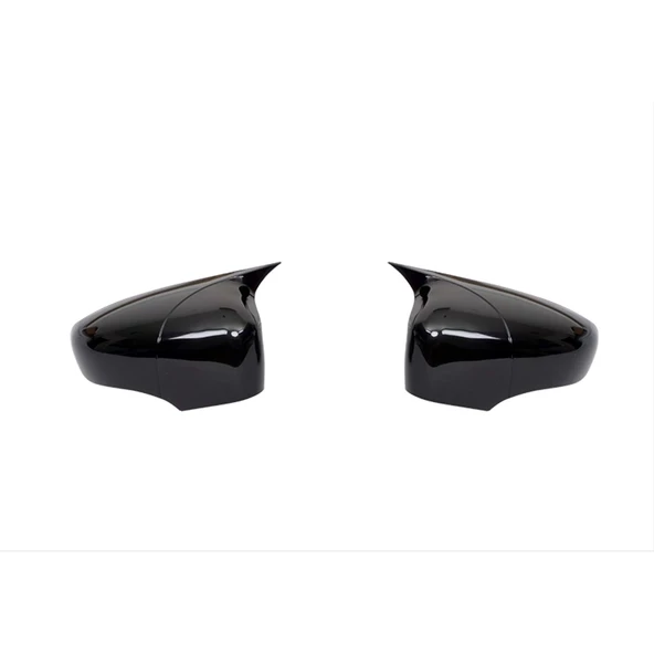 Captur Batman Ayna Kapağı Piano Black / 2013-2019