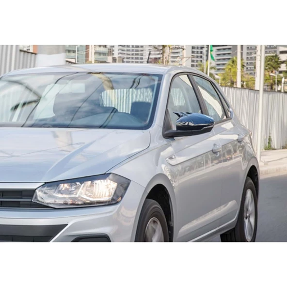 Polo Mk6 Batman Ayna Kapağı Piano Black / 2018 - 2021 - 2