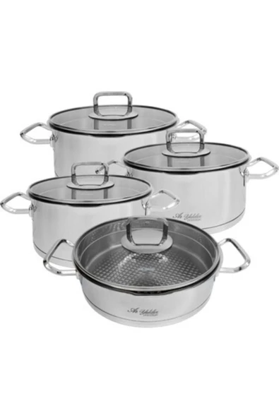 Aryıldız Vento Prestige 8 Parça Tencere Seti - 4