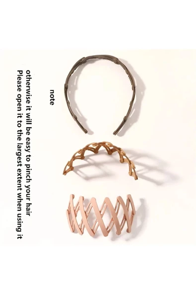 Katlanabilir Taç Toka 1 Adet - 5