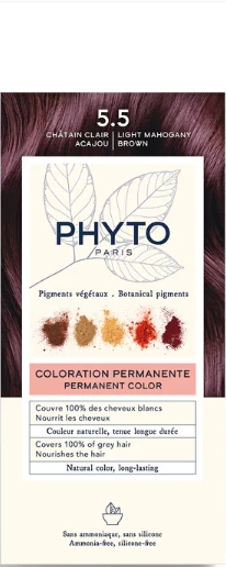 Phyto Color Saç Boyası - 5.5 Açık Kestane Akaju