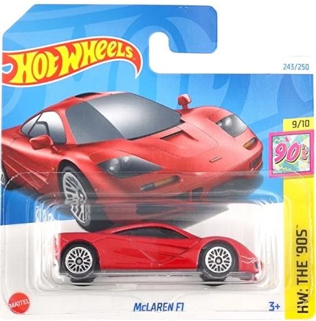 Hot Wheels Tekli Arabalar McLaren F1 HTB11 - 1