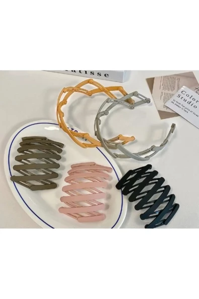 Katlanabilir Taç Toka 1 Adet - 6