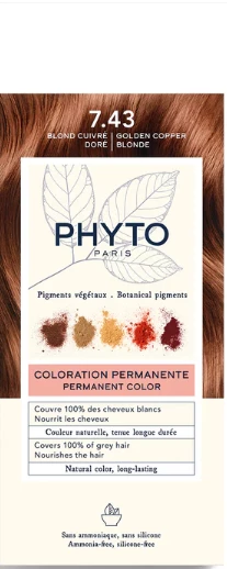 Phyto Color Saç Boyası 7.43 Kumral Bakır Dore