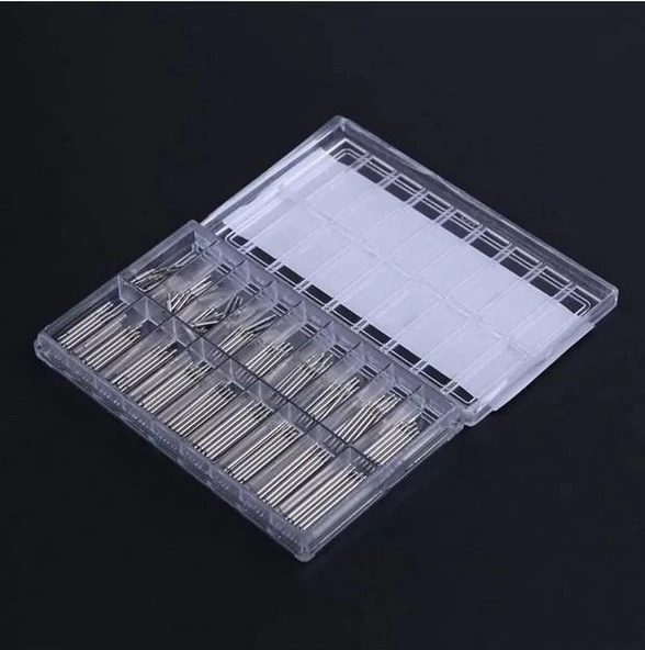 Zhltools Yaylı Çelik Saat Kordon Pimi 9 farklı ebatta 180 adet Kutulu Set - 5