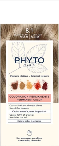 Phyto Color Saç Boyası - 8.1 Küllü Sarı