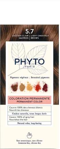 Phyto Color Saç Boyası 5.7 Açık Kestane Bakır