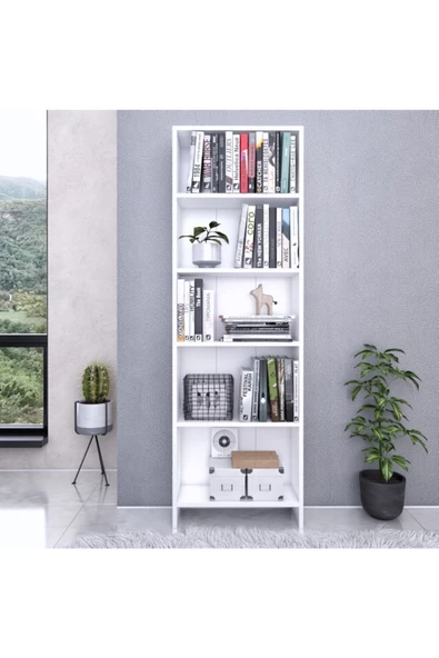 Lagom 5 Raflı Kitaplık - 2