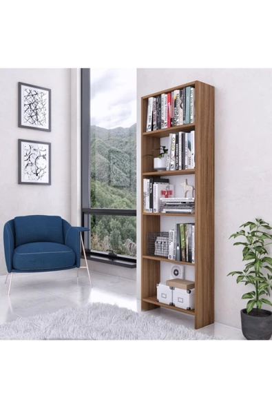Lagom 5 Raflı Kitaplık - 10