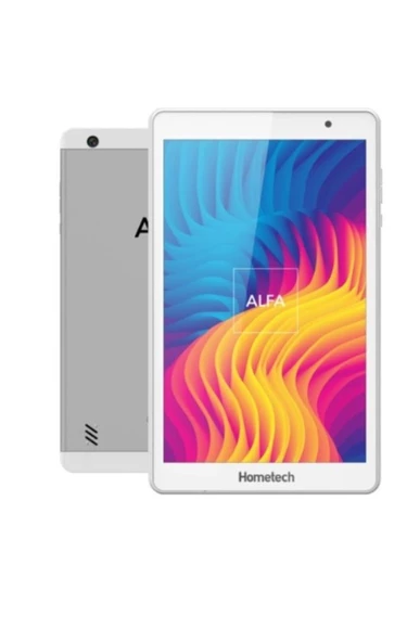 Hometech Alfa-8SL 16GB 8" Wi-Fi Tablet - Gümüş kutusu açık sıfır