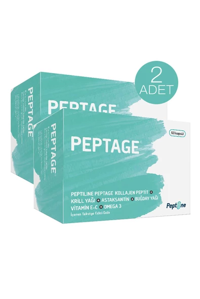 Peptage 60 Kapsül 2 Adet ürün görseli 1