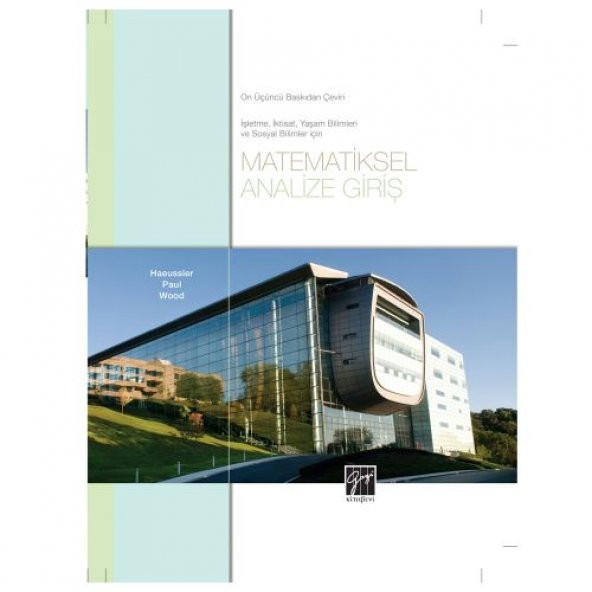 MATEMATİKSEL ANALİZE GİRİŞ  - GAZİ ürün görseli