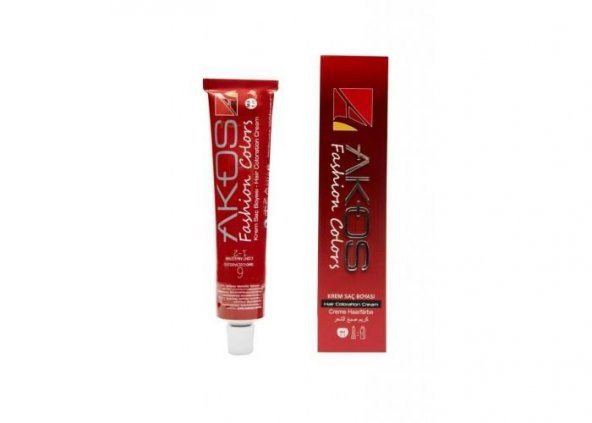 Akos Tüp Boya 60 ml - 5.24 Açık İrize Dore + Akos 20 Volüm Oksidan 60 ml - 2