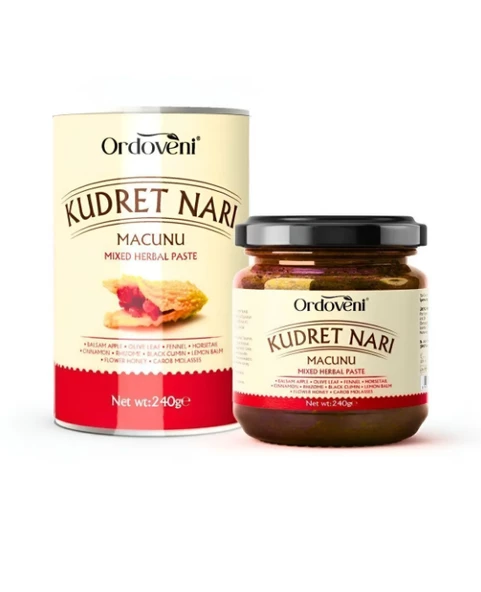 OrdoVeni Kudret Narı Macunu & Sindirim ve Bağışıklık Sistemi Düzenlemeye Yardımcı 240 Gr