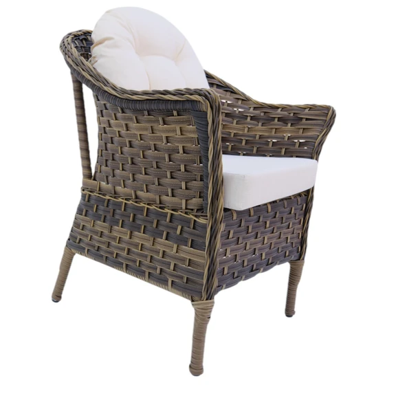Orkide Rattan Bahçe Mobilya Takımı | 2+1+1+Masa | Rehome - 8