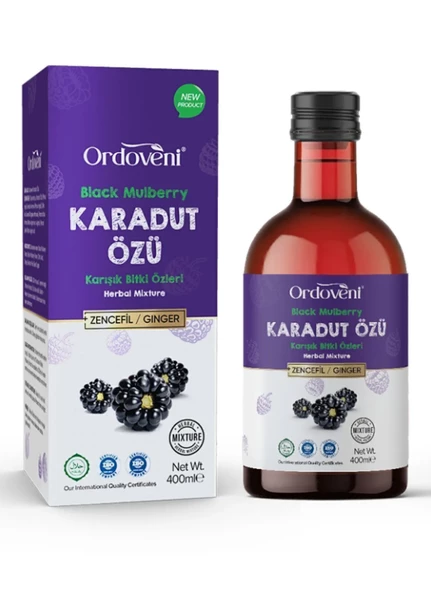 Doğal Karadut Özü - %100 Suğuk Pres Antioksidan Zenginliği Ile Sağlığınıza Destek (400GR)