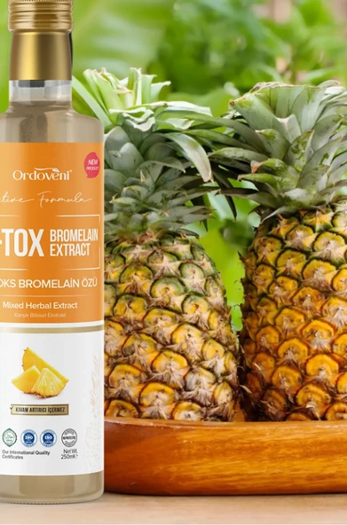 Detox Mix- Detox Için Ananas Ve Bromelain Karışımı - Ödem Atmaya Ve Kilo Vermeye Yardımcı 250g