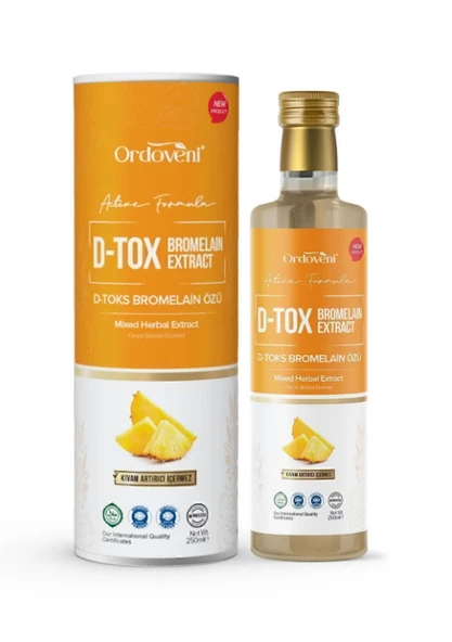 Detox Mix- Detox Için Ananas Ve Bromelain Karışımı - Ödem Atmaya Ve Kilo Vermeye Yardımcı 250g