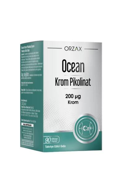 Ocean Krom Pikolinat 200 Mcg 90 Kapsül