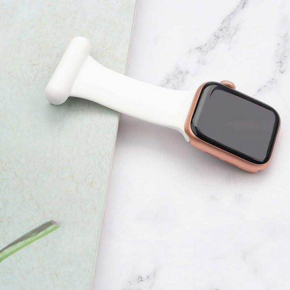 Apple Watch 42mm KRD-44 Silikon Askı Kordon - 5