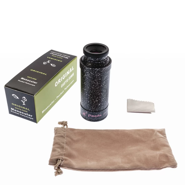 Panda 50x50 Tek Gözlü Korsan El Dürbünü - 1000m/23m - Black Star