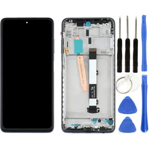 Xiaomi Poco X3 Nfc Uyumlu Çıtalı Lcd Ekran Dokunmatik + Tamir Seti