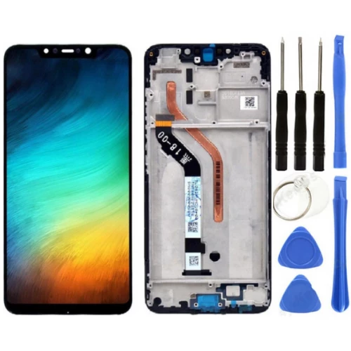 Xiaomi Poco F1 Uyumlu Çıtalı Lcd Ekran Dokunmatik + Tamir Seti