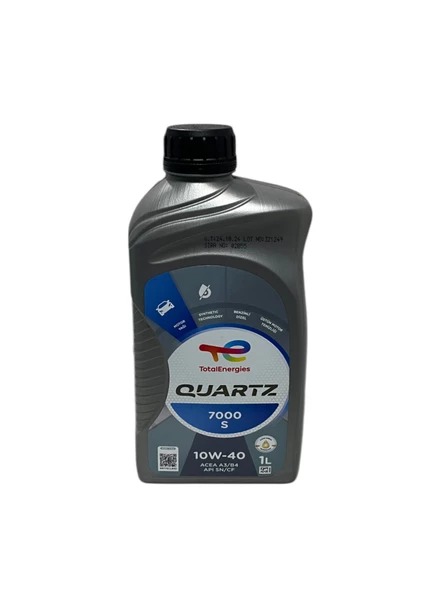 Total Quartz 7000 S 10W-40 A3/B4 Sentetik Motor Yağı 1 Litre