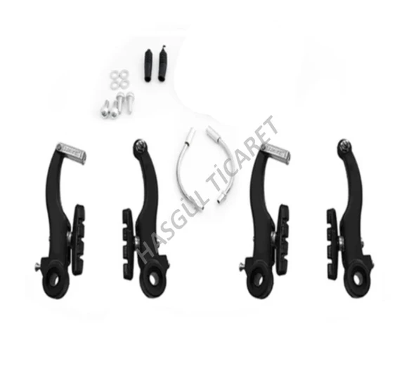 Hsgl Bisiklet Siyah Fren Ayağı V-Fren Ön Arka Takım Bisiklet fren sistemleri