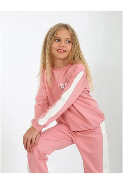 Kız Baskılı 10/14 Yaş 2 İp Eşofman Takım - 3