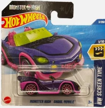 Hot Wheels Tekli Arabalar Monster High Ghoul Mobile HYW61