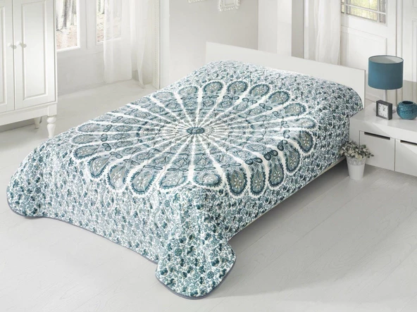 Sarar Çift Kişilik Battaniye 4 Kg Süper Soft 200 x 240 Mandala - 5