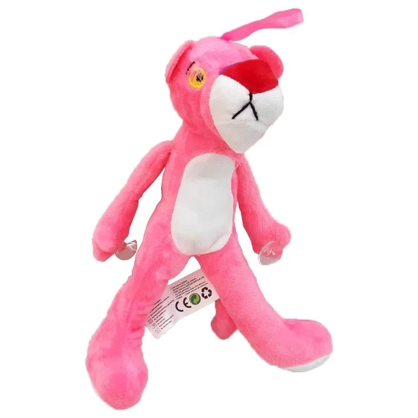 Oyuncak Peluş Pembe Panter 20 Cm - Resim 2
